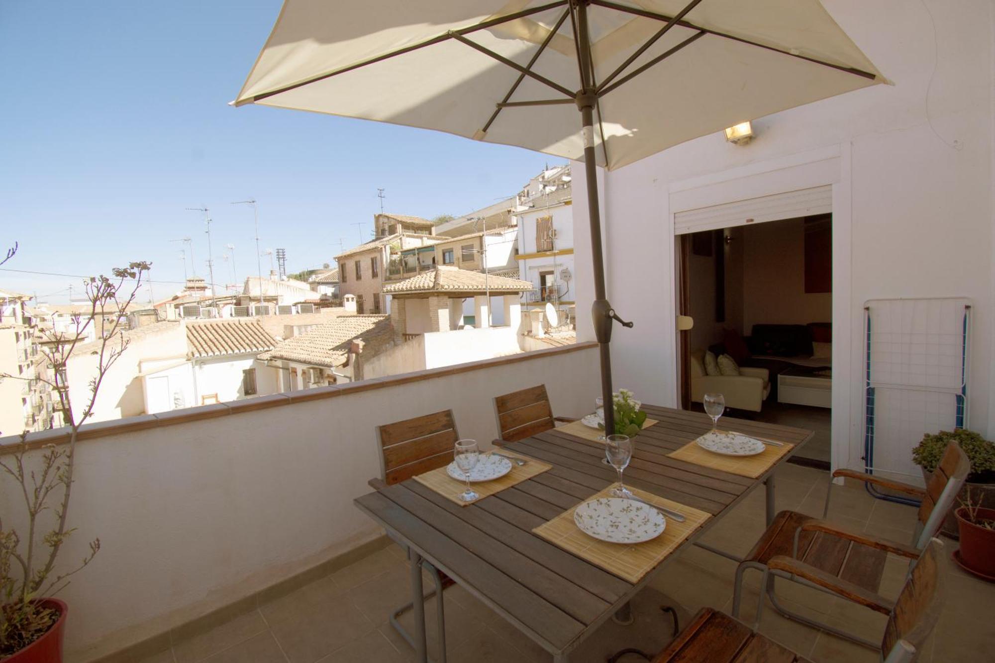 Ferienwohnung Atico Elvira Granada Exterior foto
